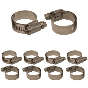 #12 Lined Worm Gear Clamp Works With Flexfab 7/8" silicone Heater Hose 5526-087 - Bild 1 von 2
