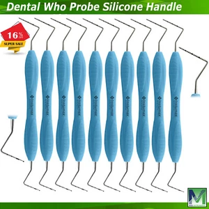 10 Stück WHO/CP15 Perio Sonden - Silikongriff Dental Kit (limitiertes Lagerangebot!) - Bild 1 von 4