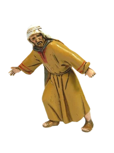 Pastore Arabo che Traina Landi Moranduzzo Cm 10 - Pastori per Presepe - Bild 1 von 3