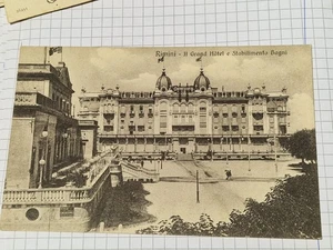 Cartolina Rimini Il Grand Hotel e Stabilimento Bagni 45 3 5957 CI32 - Picture 1 of 2