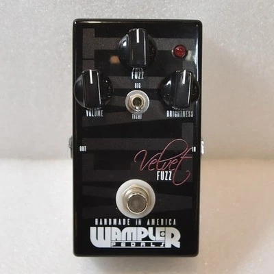 PEDALES WAMPLER USADOS / Velvet Fuzz Shinsaibashi store Foto 1 de 4