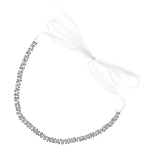 1pz Cintura con Strass Cintura in Vita con Strass Accessorio per Abito da Sposa () - Foto 1 di 12