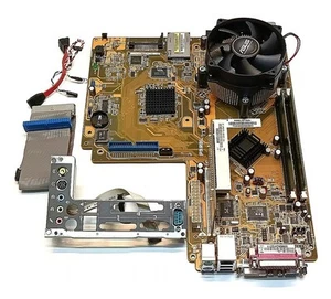 ASUS PUNDIT P1-PH1 SCHEDA MADRE P5R8L, CPU PENTIUM4 3GHZ 1MB 800MHZ, 1GB RAM - Photo 1/6