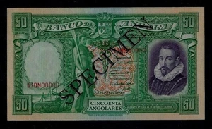 Portugal PORTUGUESE Angola 500 Escudos 1970 P-97s GEM UNC SPECIMEN - Picture 1 of 2