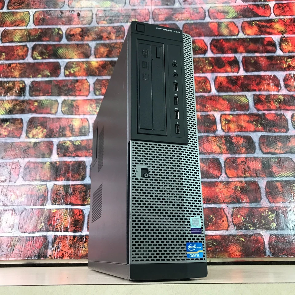 DELL OptiPlex 990 SFF PC i5-2400 3.1GHz 8GB RAM 256GB SSD (Windows 7 Pro 64-Bit) - Image 1 of 4