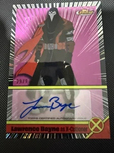 2025 X-Men 97 Topps Finest Lawrence Bayne X-Cutioner Autograph 29/97 X-Factor - Picture 1 of 3