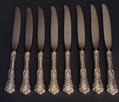 Cuchillo de Cena Buttercup de Gorham Plata de Ley 9 3/4"-Excelente Estado-Sin Mono Foto 1 de 3