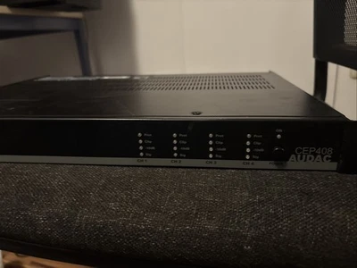 Audac CEP408 4-Kanal 100-V-Leistungsverstärker - 4 x 80W an 4 Ohm und 70/100V - Bild 1 von 4