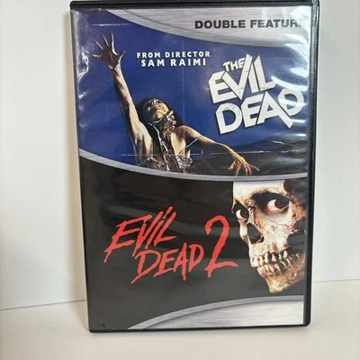 The  Evil  Dead / Evil  Dead  2 Double Feature DVD – 2‑Disc Set (Region 1) 1B - Image 1 of 4