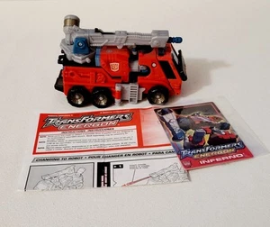 Transformers 2004 Energon "Inferno" with instructions, missile, launcher, stats - Picture 1 of 23