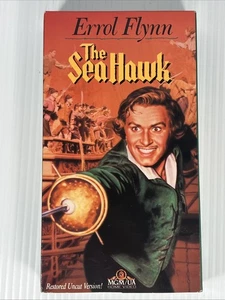 The Sea Hawk (VHS, 1990) Errol Flynn Warner Bros. 1940 - Picture 1 of 6