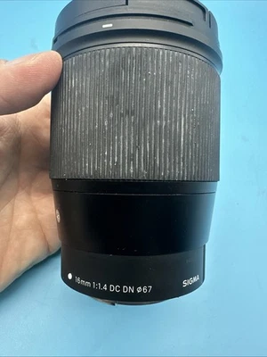 Sigma 16mm f/1.4 DC DN Contemporary Wide Angle Lens for Canon EF-M - Image 1 of 4