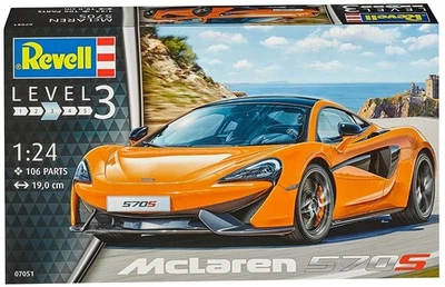 REVELL, Modello McLAREN 570S da assemblare e verniciare, 1/24,  REV07051 - Immagine 1 di 4