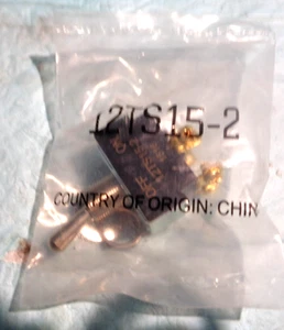 New Honeywell / Micro Switch Type 12TS15-2 Toggle Switch 12ST152 - Picture 1 of 2