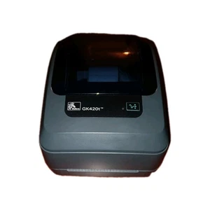 Impresora de etiquetas de transferencia térmica directa Zebra GX420t - negra - Imagen 1 de 9