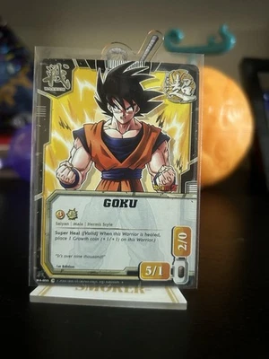 Dragon Ball Z CCG 2008 - Goku - WA-055 1st Ed Bandai The Awakening - Son Goku - Image 1 of 3