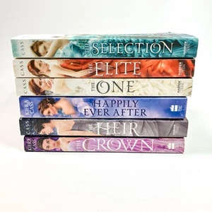 The Selection Series Complete Set 6 Books Kiera Cass Trade Paperback 2012-2016 - Picture 1 of 13