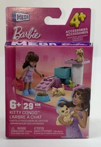 MEGA Barbie Kitty Condo 29 Piece Building Kit Toy - Picture 1 of 6