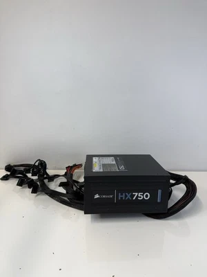 Corsair HX750 750W Semi Modular ATX Power Supply 75-001218 Works - Image 1 of 4