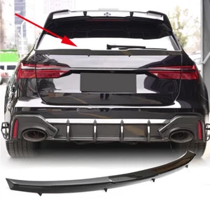 Para Audi RS6 Avant C8 Wagon 19+ maletero trasero alerón medio ala - Imagen 1 de 14
