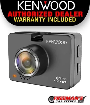 Kenwood DRV-A310W HD dash cam with 2" display, GPS, and Wi-Fi - Image 1 of 4