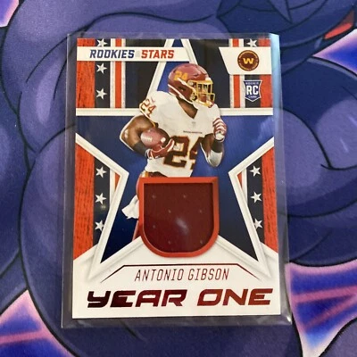 2020 Rookies & Stars Antonio Gibson Relic Jersey Year One Washington YO-AG - Image 1 of 4