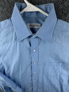 VTG Brooks Brothers Makers Button Up Shirt Long Sleeve USA Made 16 34 Cotton Men - Picture 1 of 15