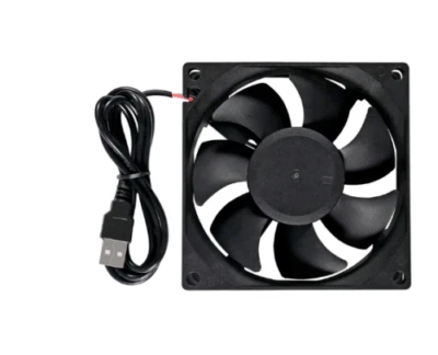 8025: 8cm 80mm DC 5V USB Cooler Silent Cooling Fan For Electrical Equipment - Image 1 of 3