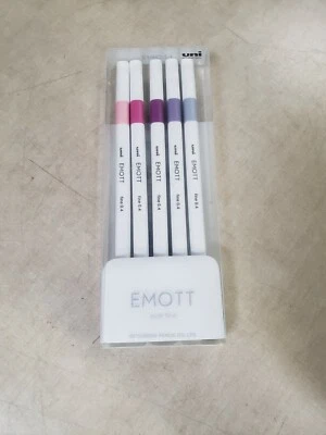 Uni Emott Ever Fine No.7 Set Water-based Pen 5 Colors  - Image 1 of 4
