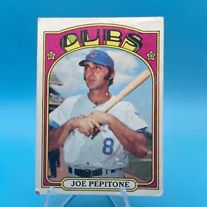 1972 Topps - #303 Joe Pepitone - Picture 1 of 10