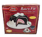 Ensemble de 4 casseroles à gâteaux Betty Crocker Bake'n Fill Cake'n Set de casserole à dôme ronde 8" neuve dans sa boîte