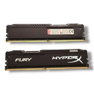 Kingston HyperX FURY (2x8GB) 16GB DDR4-2666 DIMM CL16 - HX426C16FB2K2/16  #1386 - Afbeelding 1 van 2