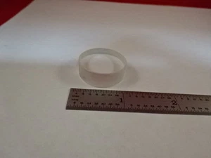 OPTICAL FLAT 1" DIAMETER LENS LASER OPTICS AS IS #Z7-A-03 - Picture 1 of 6