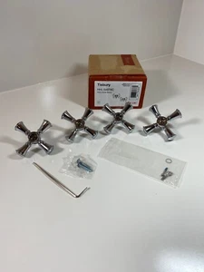 Grifo de baño Pfister HHL-049TB cromado Tisbury asas cruzadas - Imagen 1 de 5