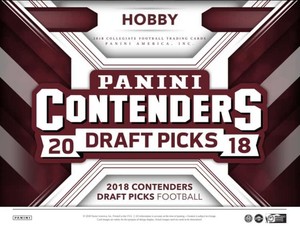 2018 Panini Contenders Draft Football Cards (Base and Inserts) Pick From List
