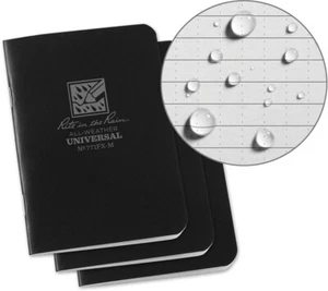 New Rite in the Rain Mini Stapled Notebook 3 Pack 771FX-M - Picture 1 of 2