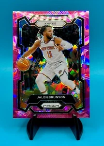 2023-24 Panini Prizm Pink Ice #9 Jalen Brunson - Picture 1 of 2