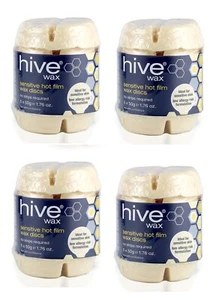 Hive Sensitive Hot Film Wax Discs 5 Pack - Pack of 4 - Picture 1 of 2