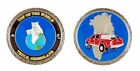 THULE AIR FORCE BASE TOP OF THE WORLD POLAR BEAR  1.75" CHALLENGE COIN