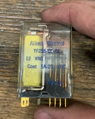 ALLIED CONTROLS TF255-CC-CC RELAY 12VAC 29VDC 5A 14 PIN NEW IN BOX - Image 1 of 4