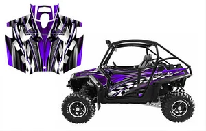 2011-2014 Polaris RZR 900 XP RZR 800 graphics decal wrap kit 24 mil #2500 Purple - Picture 1 of 19