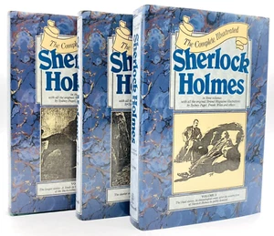 The Complete illustrated Sherlock Holmes Volumes 1-3 HC/DJ - Picture 1 of 9