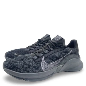 Nike Superrep Go 3 NN FK Flyknit Negro/Gris Zapatos DH3394-001 Hombres Talla 14 Tenis - Imagen 1 de 11