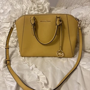 Michael Kors Ciara Large Satchel Crossbody/Top Handle Purse - Picture 1 of 16