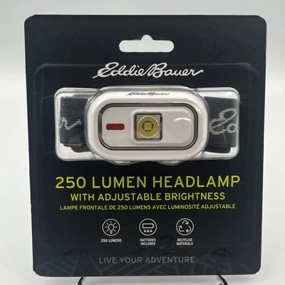 Farol Eddie Bauer 250 lúmens com brilho selecionável ajustável -Novo lacrado - Imagem 1 de 4