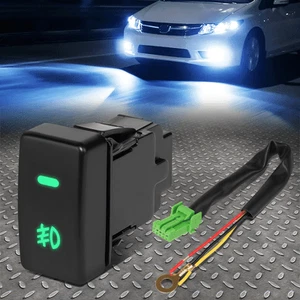 FOR 04-08 ACURA TSX DASH MOUNTED ON/OFF PUSH BUTTON FOG LIGHT LAMP SWITCH PLUG - Picture 1 of 6
