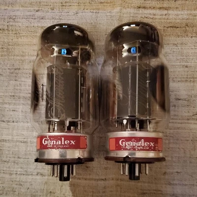 Par de tubos de alimentación Genalex Gold Monarch KT88 emparejados Foto 1 de 4