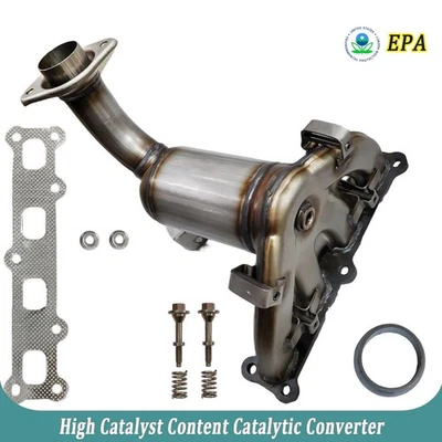 4WD Catalytic Converter Fit for Jeep Compass / Patriot 2.4L 2007-2017 Front Foto 1 de 4