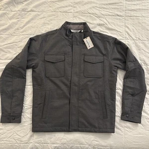 Peter Millar Norfolk Wool Bomber | Charcoal Gray | Men’s Medium - New with Tags - Picture 1 of 5