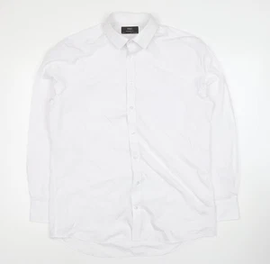 Marks and Spencer Men's White Classic Dress Shirt 16.5 - Picture 1 of 12